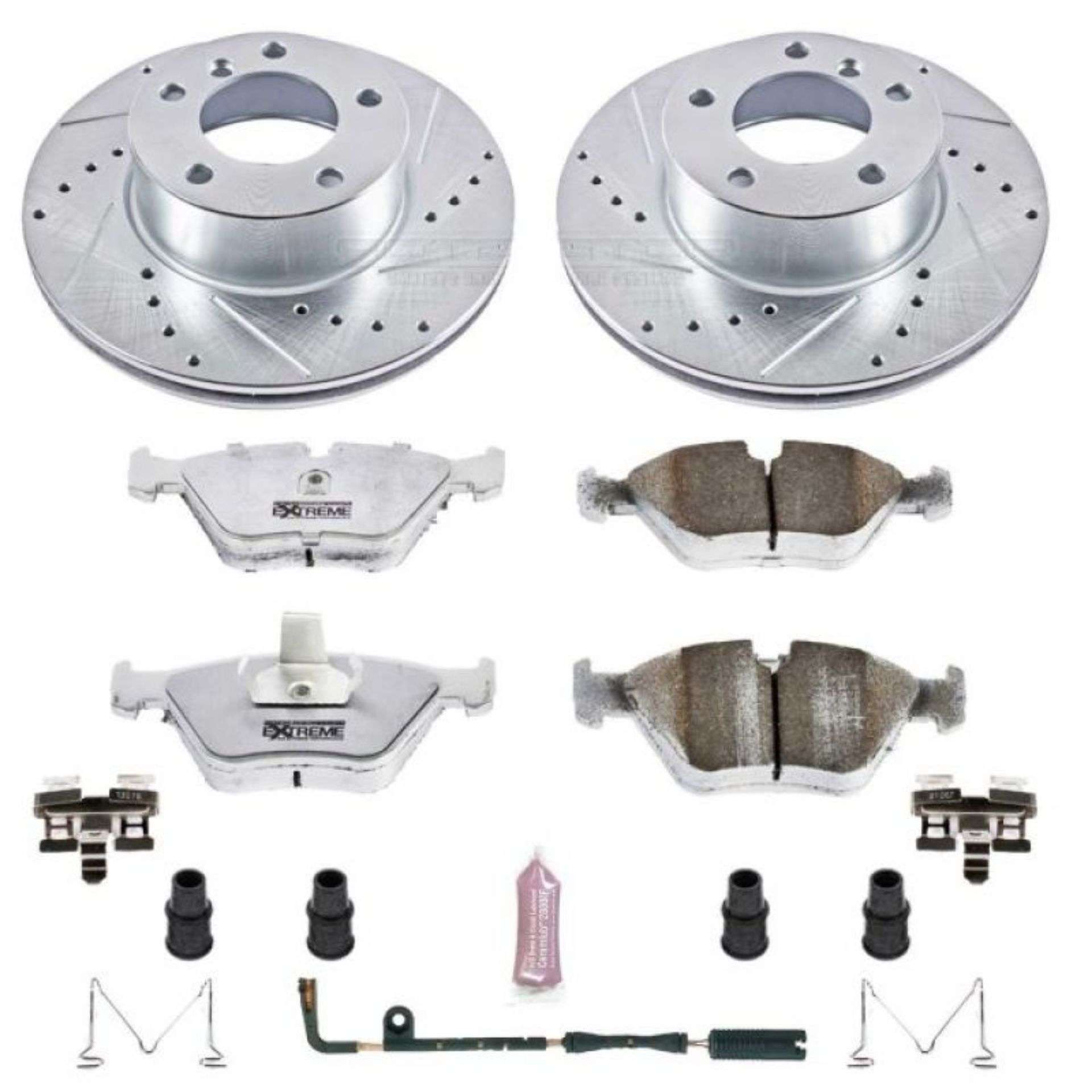 Picture of Power Stop 01-03 BMW 525i Front Z26 Street Warrior Brake Kit