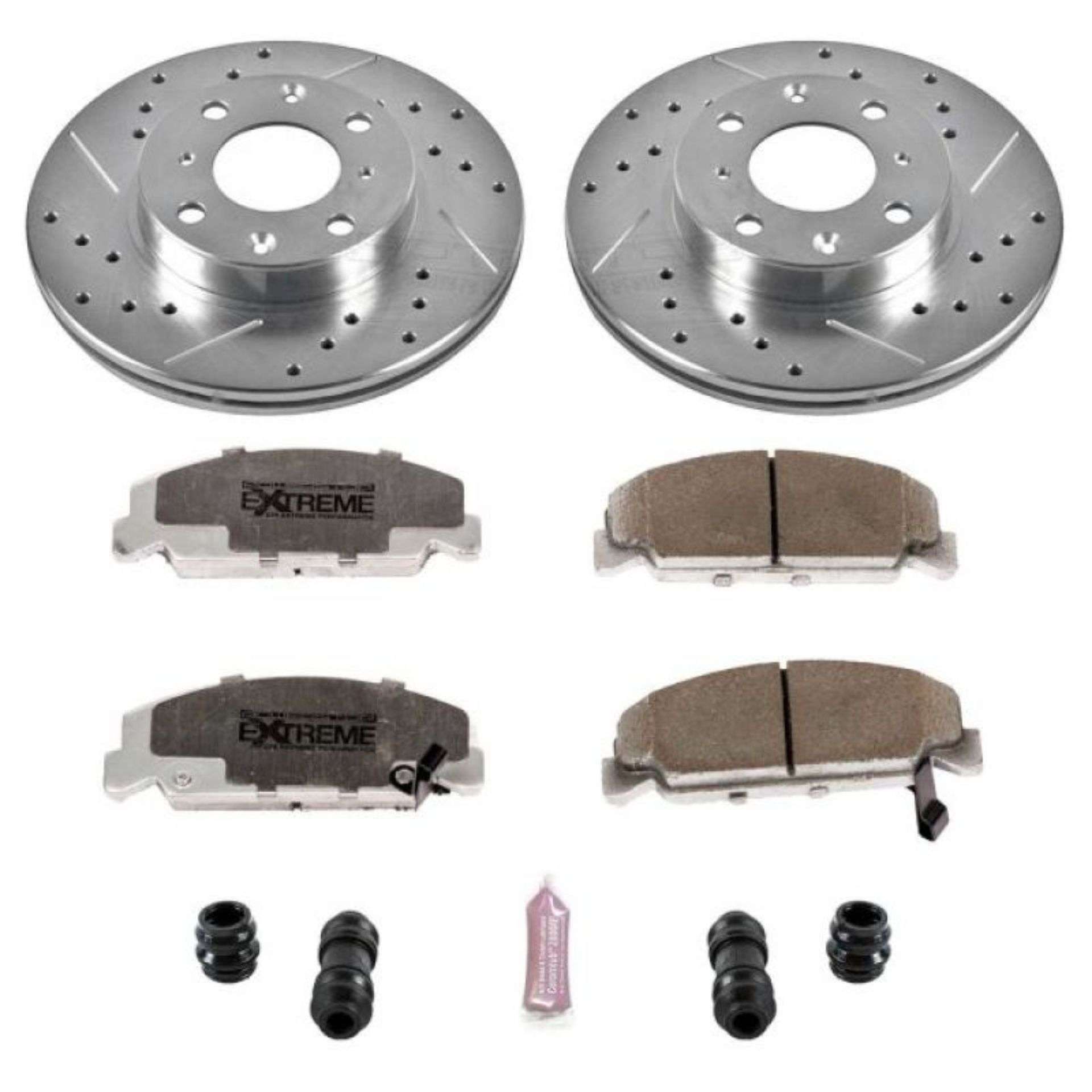 Picture of Power Stop 88-89 Honda CRX Front Z26 Street Warrior Brake Kit