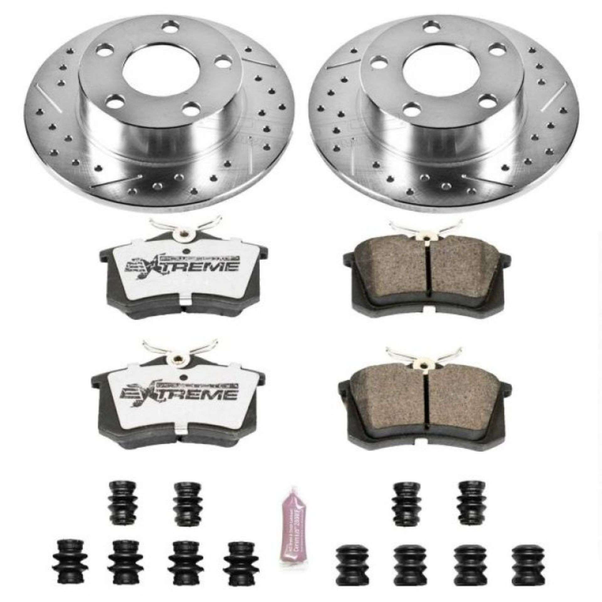 Picture of Power Stop 98-01 Audi A6 Quattro Rear Z26 Street Warrior Brake Kit