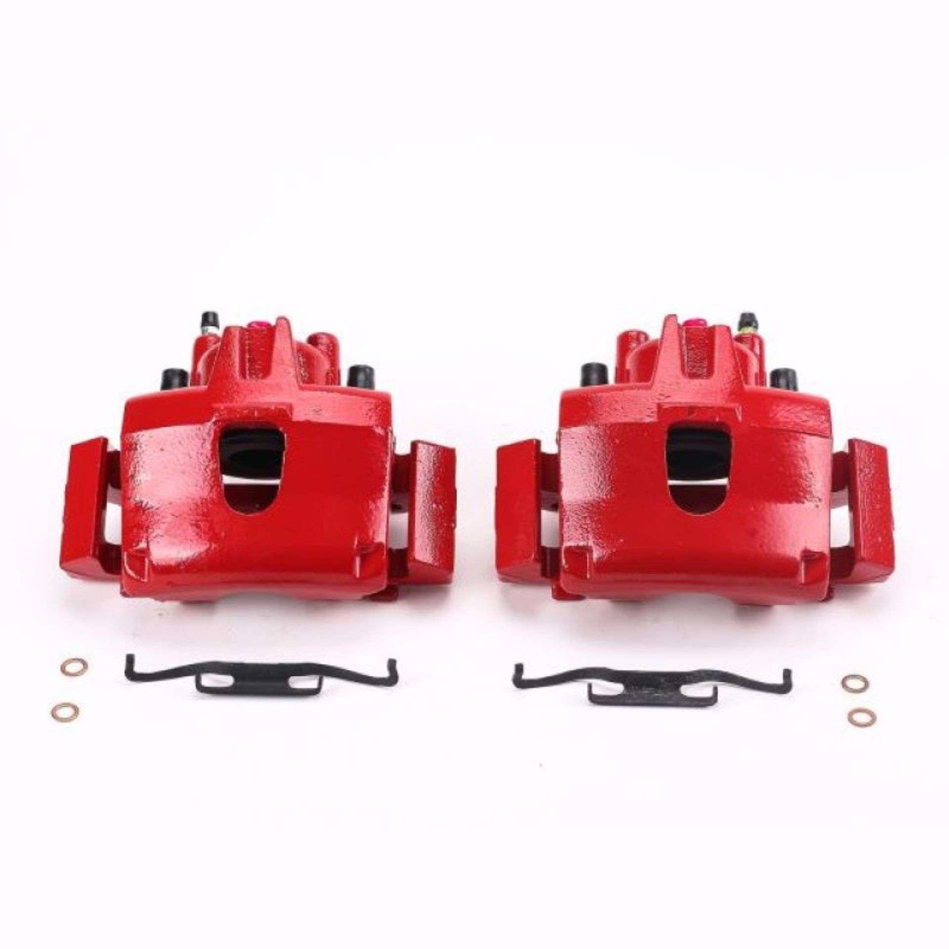 Picture of Power Stop 01-07 Chrysler Town & Country Front Red Calipers w-Brackets - Pair