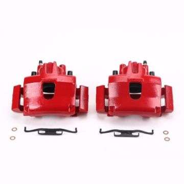 Picture of Power Stop 01-07 Chrysler Town & Country Front Red Calipers w-Brackets - Pair