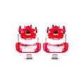 Picture of Power Stop 94-98 Ford Mustang Front Red Calipers w-Brackets - Pair