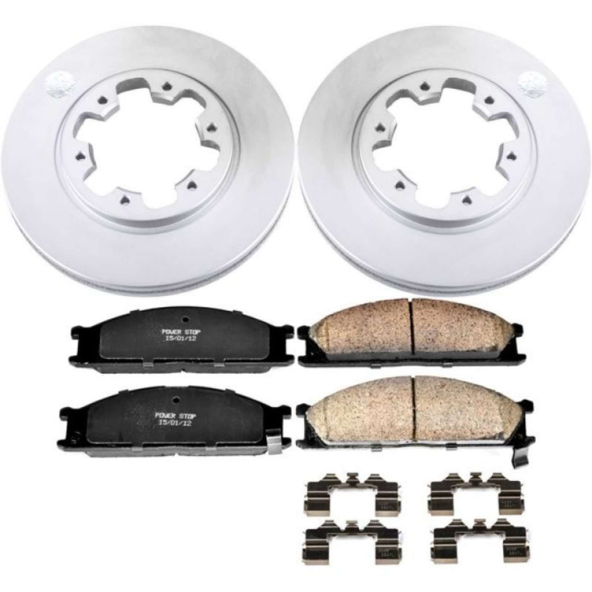 Picture of Power Stop 86-94 Nissan D21 Front Z17 Evolution Geomet Coated Brake Kit