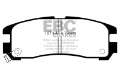 Picture of EBC 95-99 Chrysler Sebring Coupe 2-0 Redstuff Rear Brake Pads