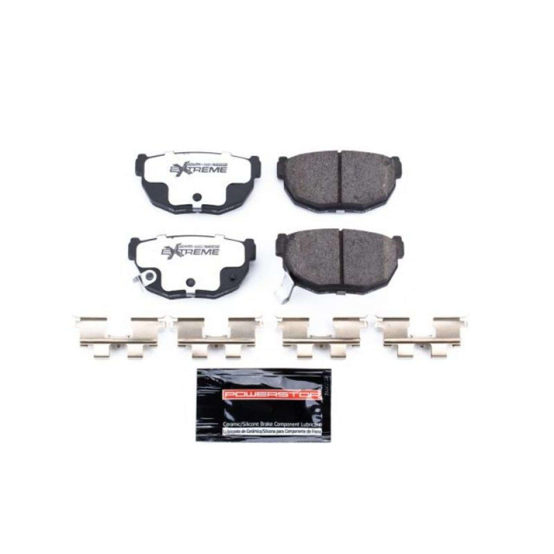 Picture of Power Stop 86-88 Nissan 200SX Rear Z26 Extreme Street Brake Pads w-Hardware