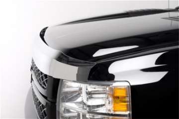 Picture of Putco 11-14 Chevrolet Silverado HD Element Chrome Hood Shields