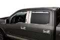 Picture of Putco 17-20 Ford SuperDuty - Crew Cab Set of 4 Element Chrome Window Visors