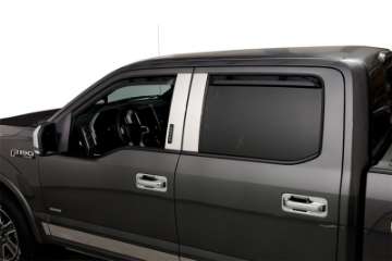 Picture of Putco 17-20 Ford SuperDuty - CrewCab Set of 4 Element Tinted Window Visors