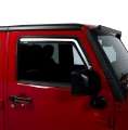 Picture of Putco 07-18 Jeep Wrangler JK - Front Only Element Tinted Window Visors