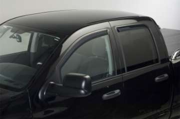 Picture of Putco 16-20 Nissan Titan Crew Cab Set of 2 Front Only Element Tinted Window Visors