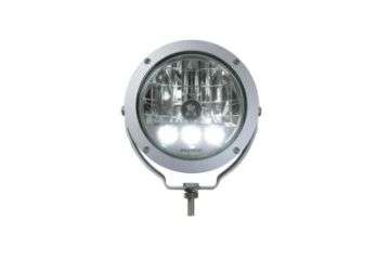 Picture of Putco HID Lamp w-3 LED DayTime Running Lights - 6in Silver Housing w- Clear Lens HID Off Road Lamps