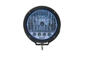 Picture of Putco HID Off Road Lamp w-4 LED DayTime Running Lights - 9in Black Housing w- Blue Tinted Lens