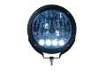 Picture of Putco HID Off Road Lamp w-4 LED DayTime Running Lights - 9in Black Housing w- Blue Tinted Lens