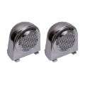 Picture of Rugged Ridge 07-10 Jeep Wrangler JK Chrome Tweeter Speaker Enclosures