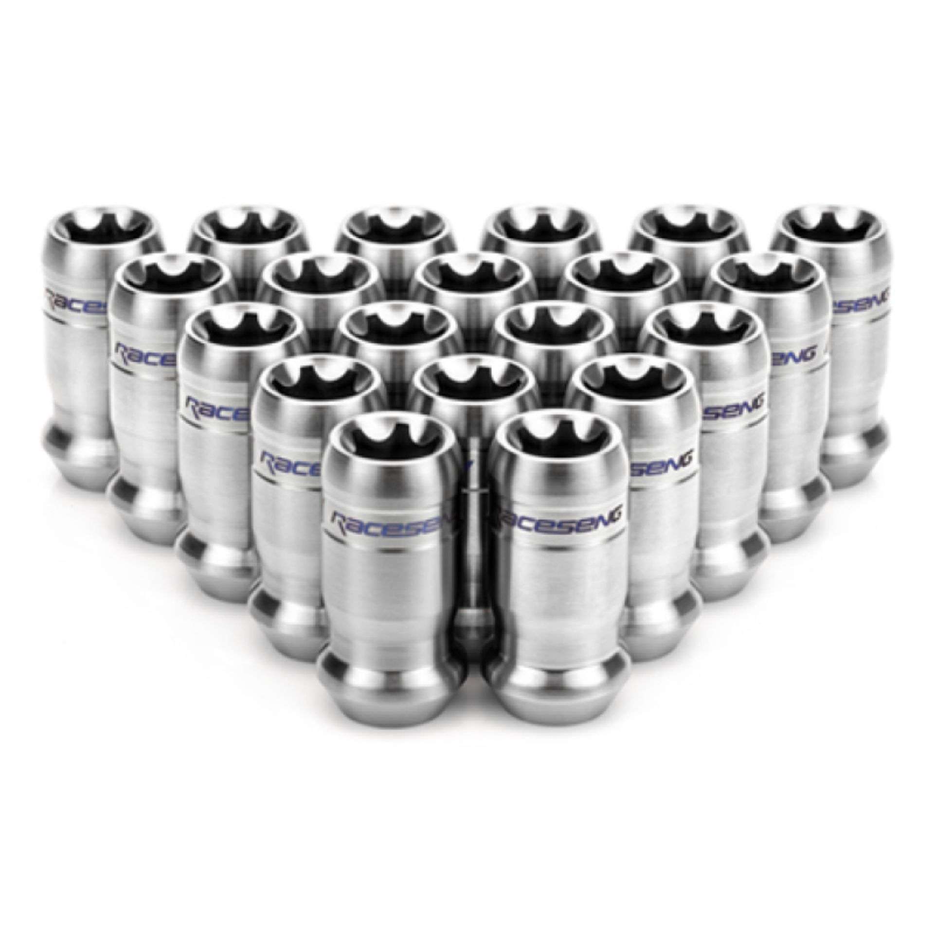 Picture of Raceseng TNR-1 Titanium Lug Nut Set - M14x1.5mm - Brushed