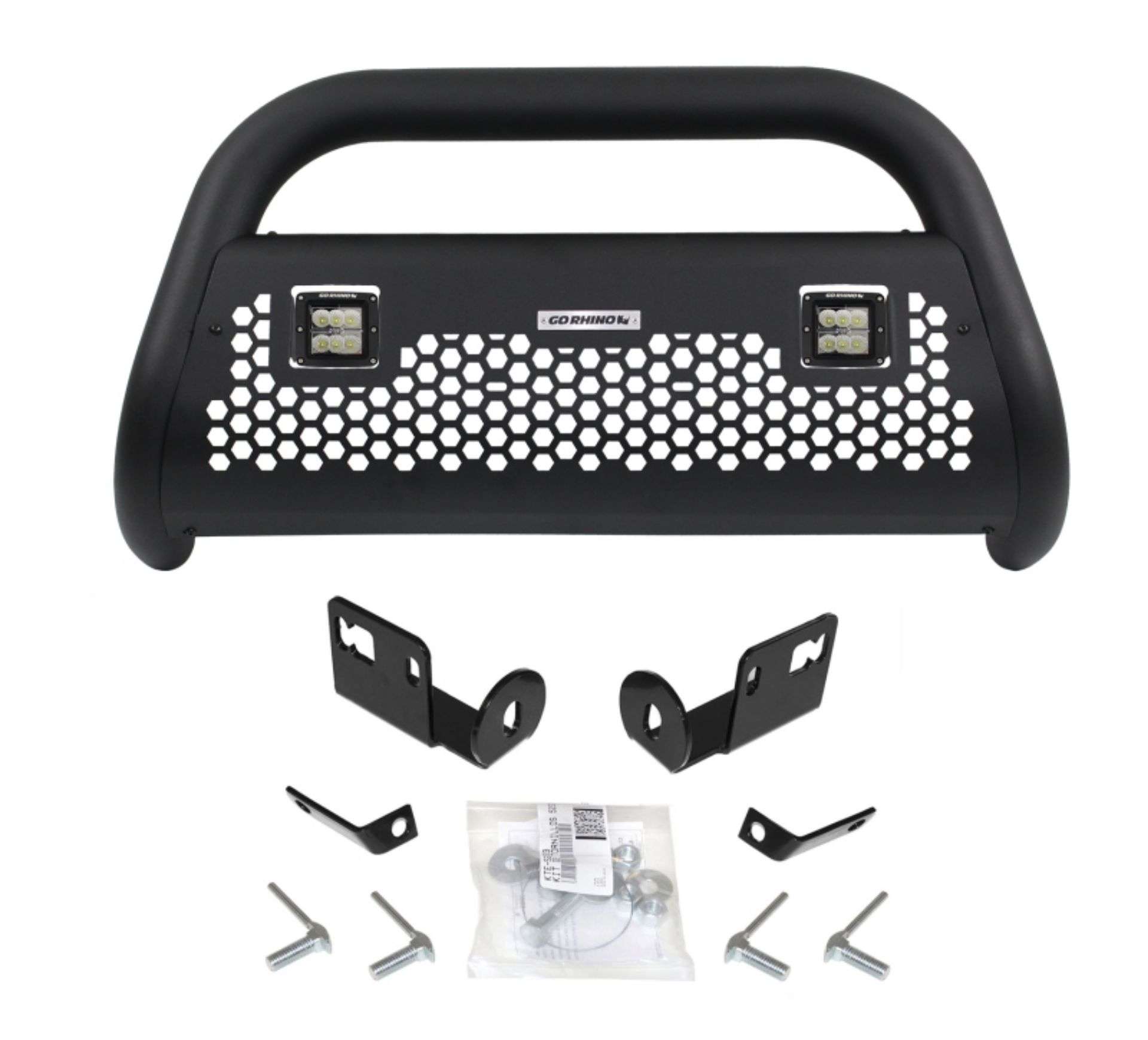 Picture of Go Rhino RC2 LR Complete Kit - 2 3in. L.E.D. Cube Lights - 16-20 Toyota Tacoma - Tex Blk