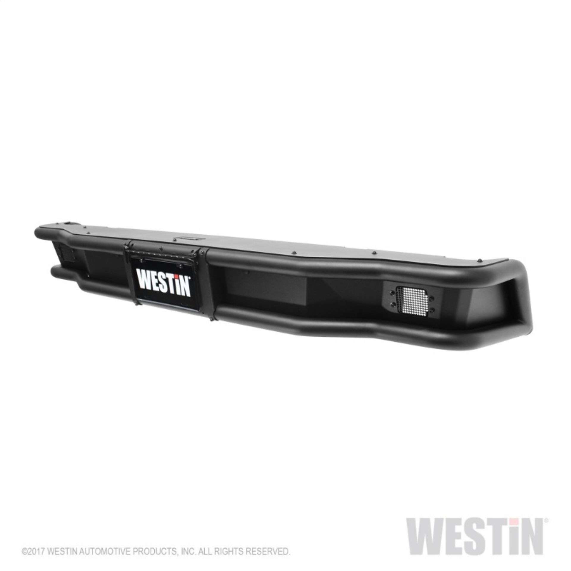 Picture of Westin 16-20 Toyota Tacoma Outlaw Rear Bumper - Textured Black