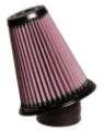 Picture of K&N Rubber Round Tapered Angled Air Filter 2.5in Flng ID 5.25in Bs OD 2.5in Tp OD 5.75in H