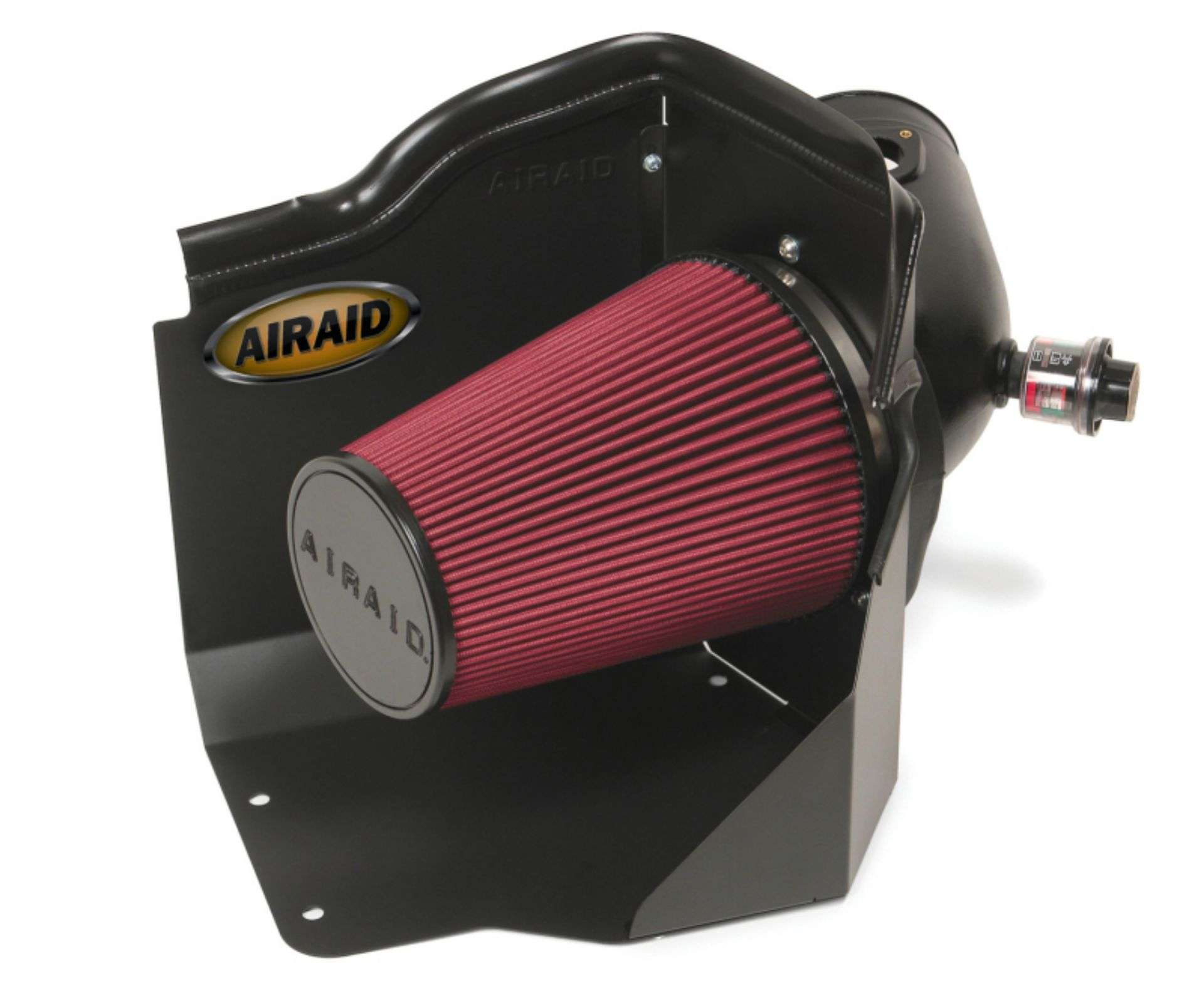 Picture of Airaid 06-07 Chevy Duramax Classic (w/ High Hood) CAD Intake System w/o Tube (Oiled / Red Media)