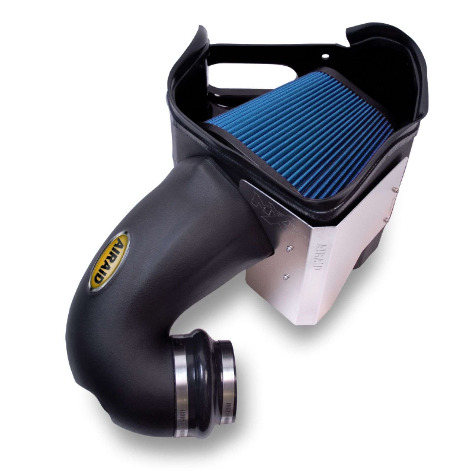 Picture of Airaid 94-02 Dodge Ram 5.9L Cummins MXP Intake System w/ Tube (Dry / Blue Media)