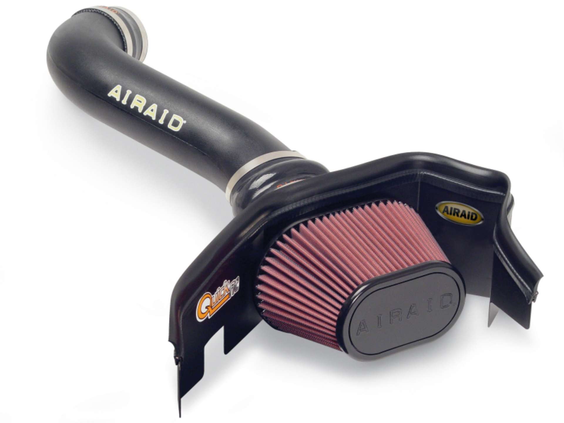 Picture of Airaid 99-04 Jeep Grand Cherokee 4.7L (incl HO) CAD Intake System w/ Tube (Oiled / Red Media)