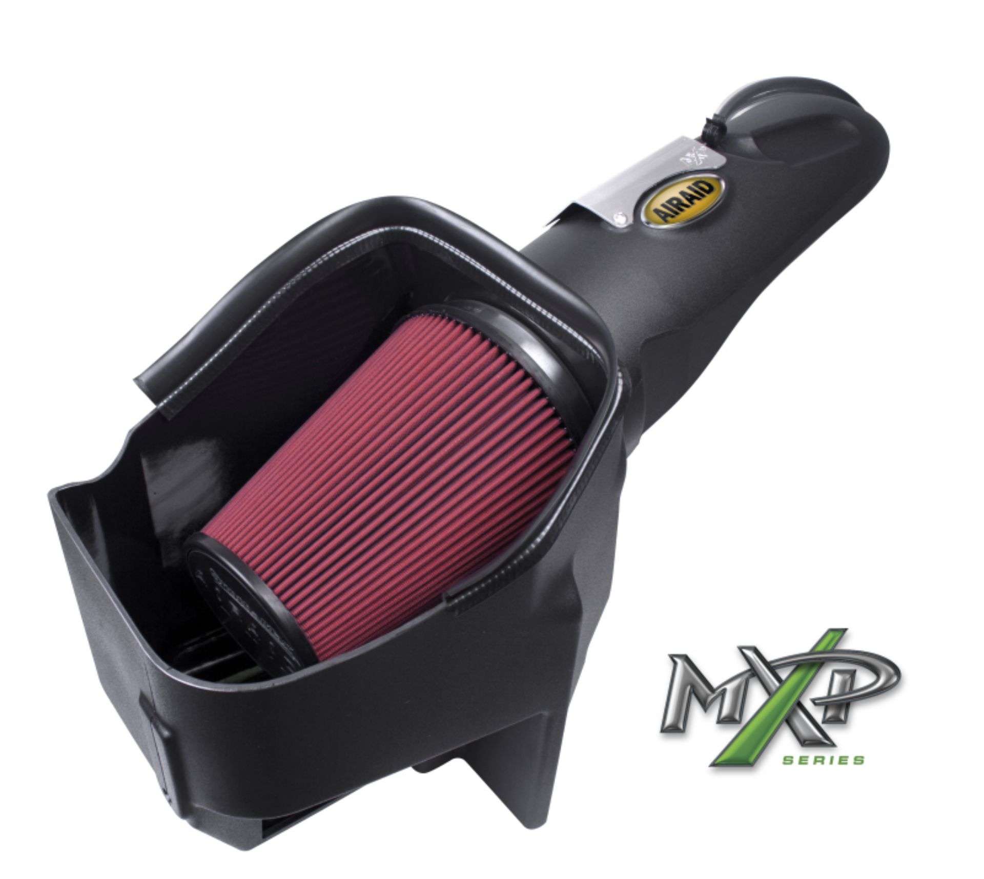 Picture of Airaid 11-14 Ford F-250/350/450/550 Super Duty 6.7L MXP Intake System w/ Tube (Oiled / Red Media)