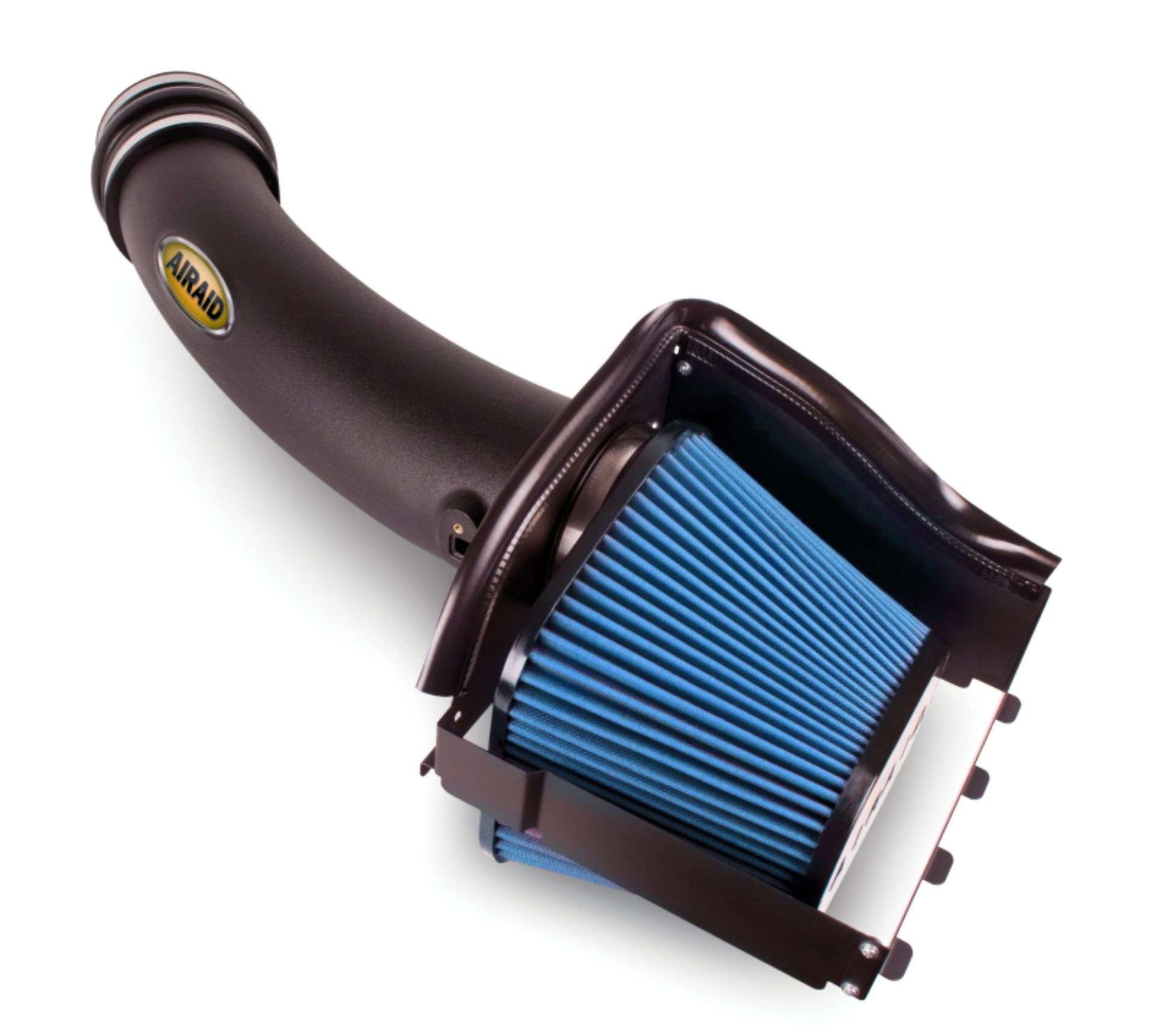 Picture of Airaid 10-14 Ford SVT Raptor / 11-13 F-150 6.2L CAD Intake System w/ Tube (Dry / Blue Media)