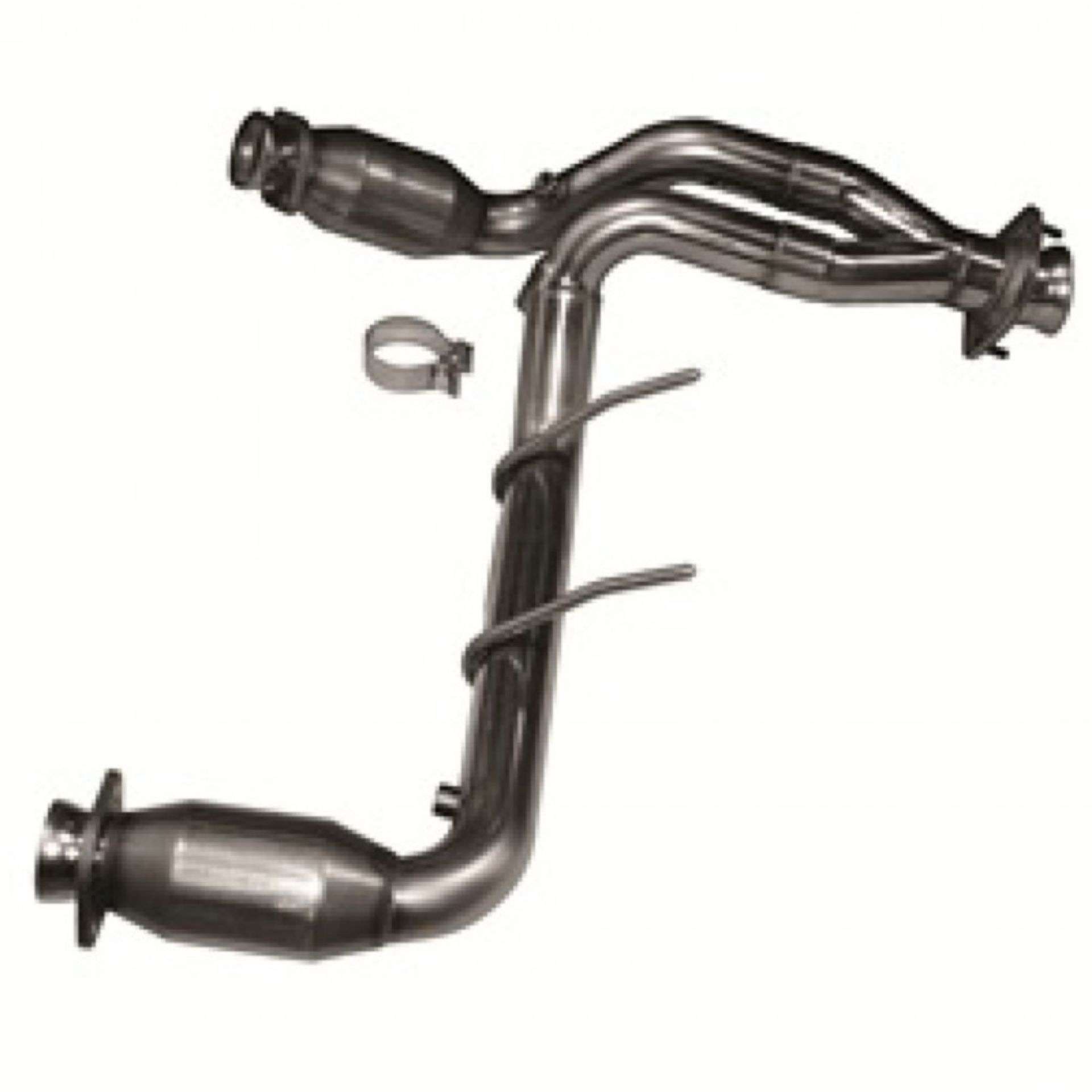 Picture of Kooks 09-10 Ford F-150/ Ford Raptor 5.4L 3V 2 1/2in x 2 1/2in OEM Cat Y Pipe Kooks HDR Req