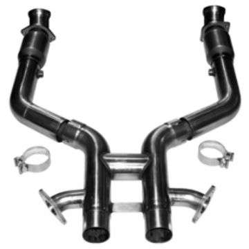 Picture of Kooks 12-13 Ford Mustang GT 5.0L 4V -302 Boss Edition 3in x 2 3/4in OEM Cat H Pipe SS