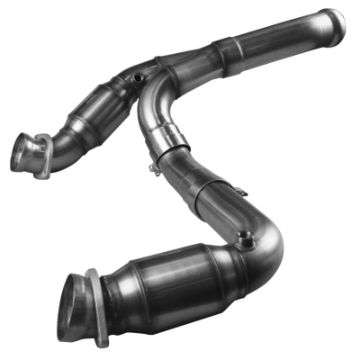 Picture of Kooks 09-13 GM 1500 3in x OEM Out Cat SS Y Pipe Kooks HDR Req