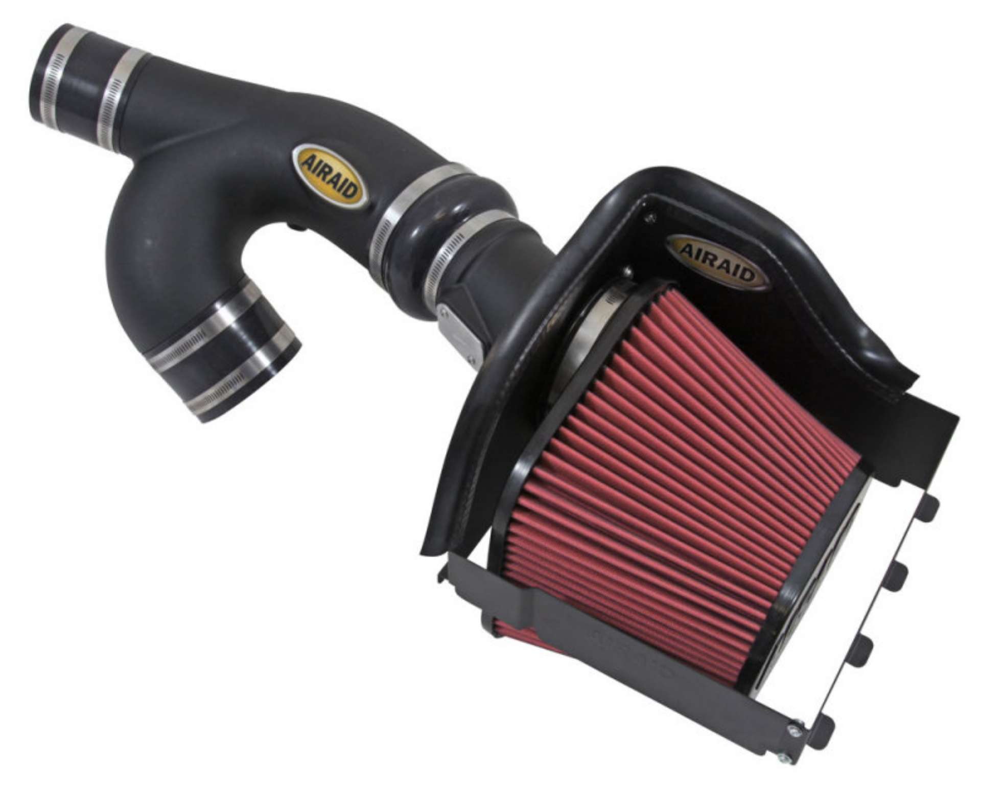 Picture of Airaid 2015 Ford Expedition 3.5L EcoBoost Cold Air Intake System w/ Black Tube (Oiled)