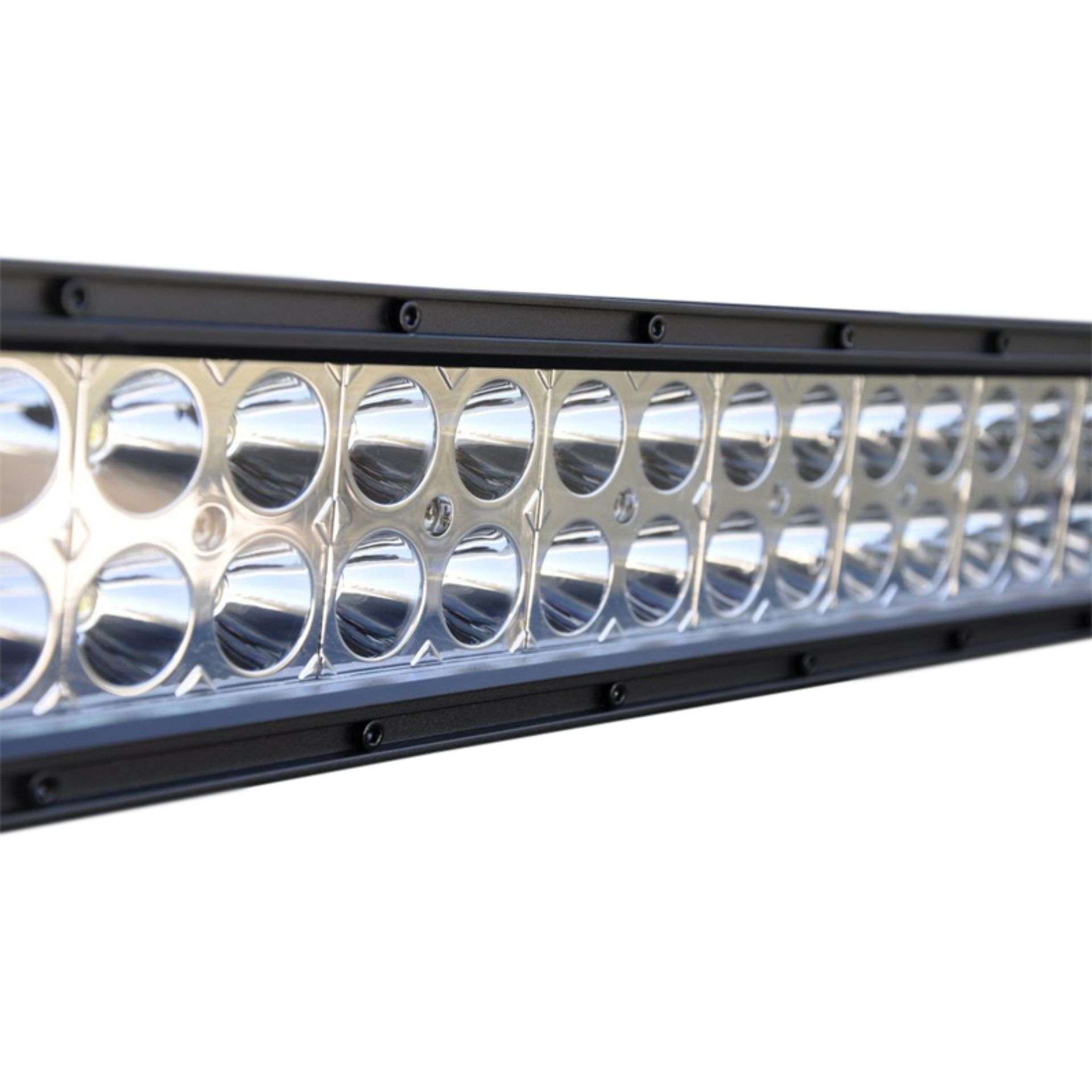 Picture of DV8 Offroad Dual Row LED Light Bar With Chrome Face 40 Inch