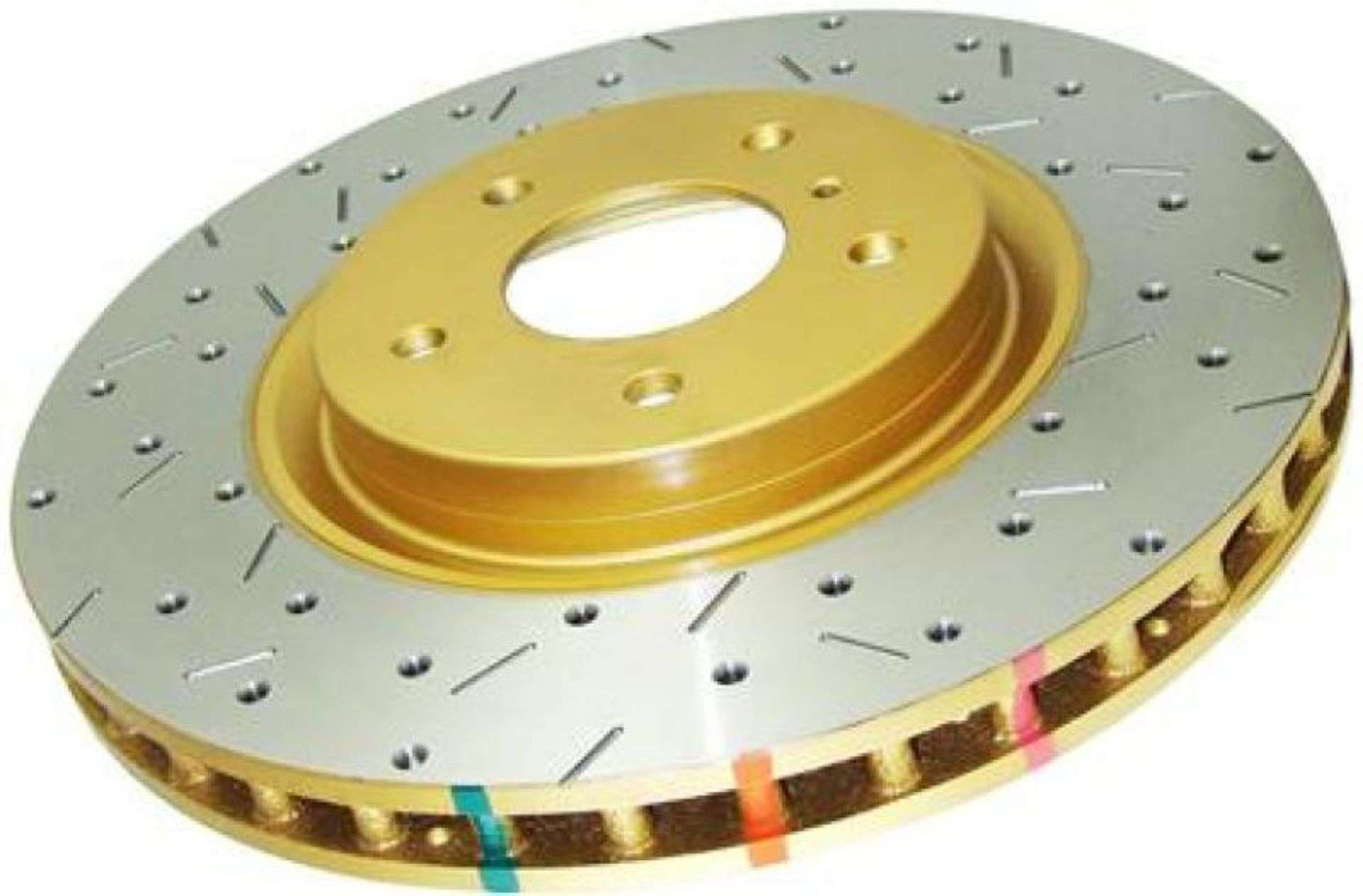 Picture of DBA 03-05 Land Rover Range Rover HSE Rear 4000 Series Drilled & Slotted Rotor