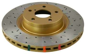 Picture of DBA 02-05 Toyota Camry SE-XLE 6 Cyl Front 4000 Series Drilled & Slotted Rotor