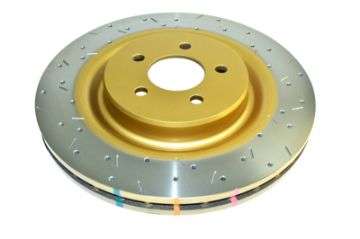 Picture of DBA 02-05 Toyota Camry SE-XLE 6 Cyl Front 4000 Series Drilled & Slotted Rotor