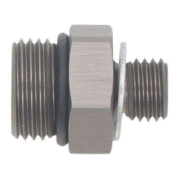 Picture of DeatschWerks 8AN ORB Male To 12 X 1-5 Metric Male Incl O-Ring and Crush Washer