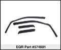 Picture of EGR 05+ Toyota Tacoma Crew Cab In-Channel Window Visors - Set of 4