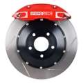 Picture of StopTech BBK 01-07 BMW M3 E46 Front 4 Piston 355x32 Red Calipers Slotted Two Piece Rotors