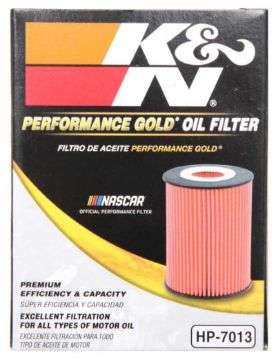 Picture of K&N 07-09 Mazdaspeed3 Performance Gold Oil Filter OEM style cartridge filter