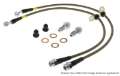 Picture of StopTech 08-13 BMW 335i xDrive Stainless Steel Front Brake Lines