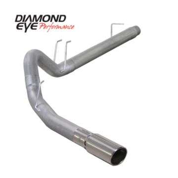 Picture of Diamond Eye KIT 4in DPF-BACK SGL AL 08-09 6 4L F250-F350 PCKGD BX46X14X14OD EL-PL 44inX13 5inX13 5in