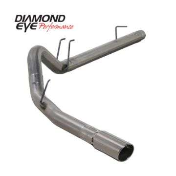 Picture of Diamond Eye KIT 4in DPF-BACK SGL SS 08-09 6 4L F250-F350 PCKGD BX46X14X14OD EL-PL 44inX13 5inX13 5in