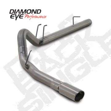 Picture of Diamond Eye KIT 4in DPF-BACK SGL SS 08-09 6 4L F250-F350 PCKGD BX46X14X14OD EL-PL 44inX13 5inX13 5in