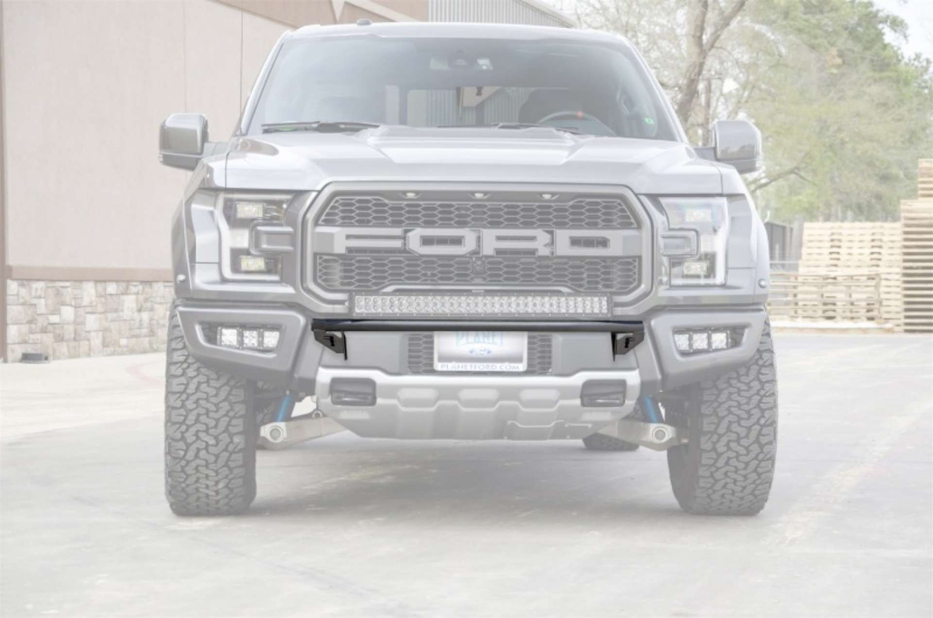 Picture of N-Fab Light Bar 2017 Ford Raptor - Gloss Black - Multi-Mount