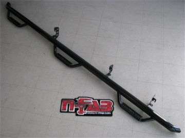 Picture of N-Fab Nerf Step 15-17 Chevy-GMC 2500-3500 Crew Cab 6-5ft Bed - Tex- Black - Bed Access - 3in