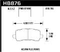 Picture of Hawk 14-17 Acura RLX / 15-17 Acura TLX LTS Street Rear Brake Pads