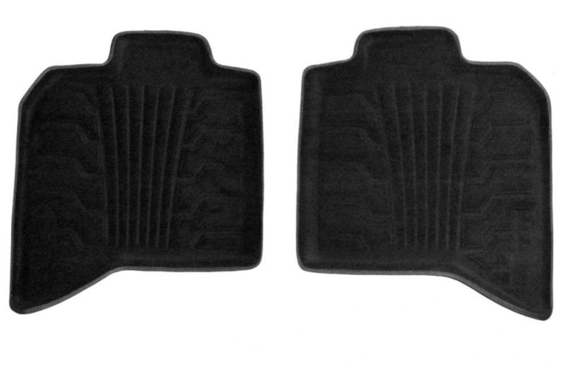 Picture of Lund 09-17 Dodge Ram 1500 Crew Cab Catch-It Carpet Rear Floor Liner - Black (2 Pc.)