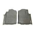 Picture of Westin 12-15 Toyota Tacoma Reg/Access/Dbl Cab (double hook) Wade Sure-Fit Floor Liners Front - Gray