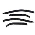 Picture of Westin 1999-2011 Ford Ranger w-fixed rear window Wade Slim Wind Deflector 4pc - Smoke