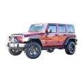 Picture of Westin 2007-2018 Jeep Wrangler/Wrangler Unlimited Wade Platinum Bug Shield - Smoke